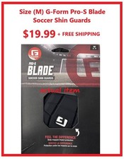 Usado, Caneleiras de futebol G-FORM PRO-S BLADE proteção contra impacto mapeada pelo corpo média comprar usado  Enviando para Brazil