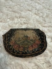 Vintage tapestry clutch for sale  Colchester