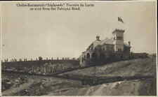 Cartão postal foto real Terreiro da Lucta Luta Madeira Chalé Restaurante c1915 comprar usado  Enviando para Brazil