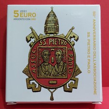 2021 vaticano euro usato  Italia