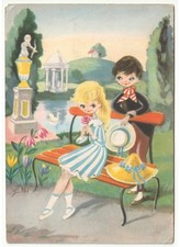 1964 galbi cartolina usato  Italia