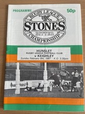Rugby league programme for sale  BURTON-ON-TRENT