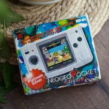 Console portátil SNK Neo Geo cor bolso prata platina testado na caixa comprar usado  Enviando para Brazil