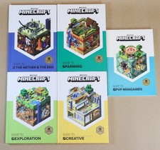 5 Minecraft Mojang Official Books GUIDE TO Collection Nether, Creating, Farming, usado comprar usado 5 Minecraft Mojang Official Books GUIDE TO Collection Nether, Creating, Farming, usado comprar usado  Enviando para Brazil
