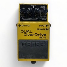 Pédale overdrive boss d'occasion  Expédié en France