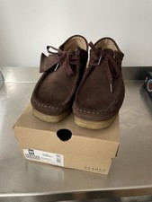 Clarks wallabee dark for sale  LEEDS