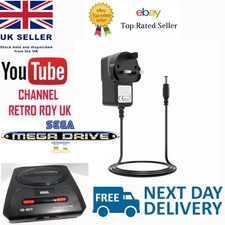 Sega Mega Drive 2 Genesis 2 fonte de alimentação plugue Reino Unido 9V cooler funcionando  comprar usado Sega Mega Drive 2 Genesis 2 fonte de alimentação plugue Reino Unido 9V cooler funcionando  comprar usado  Enviando para Brazil