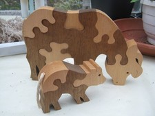 Puzzle vache veau d'occasion  Plougonven