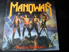 MANOWAR FIGHTING THE WORLD LP RECORD comprar usado  Enviando para Brazil