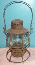 Railroad lantern clear for sale  Topeka