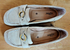 Schöne beige wildleder gebraucht kaufen  Deutschland