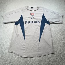 Camisa masculina pequena da seleção nacional de futebol dos EUA 2002 USMNT Nike comprar usado  Enviando para Brazil