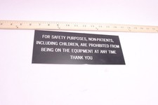 Liability sign safety for sale  Chillicothe