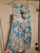 Floral pattern blue for sale  Brunswick