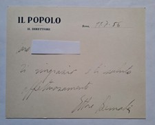 Ettore bernabei biglietto usato  Pietrasanta