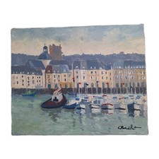 Antique painting oil d'occasion  Expédié en Belgium