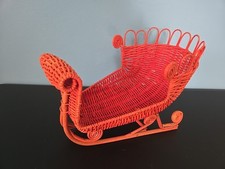 Wicker christmas sleigh for sale  Purcellville