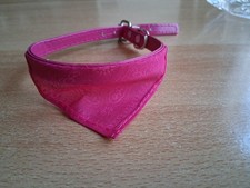 Hundehalsband kunstleder pink gebraucht kaufen  Oberaula