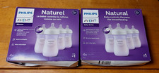 Lote de mamadeiras Philips AVENT naturais com mamilo de resposta natural, pacote com 9 oz, 4 comprar usado  Enviando para Brazil