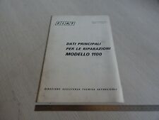 Manuale originale dati usato  Santena