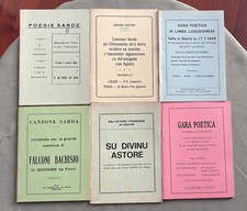 Poesie sarde canzoni usato Poesie sarde canzoni usato  Cagliari