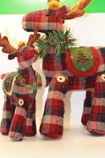 Handmade fabric reindeer for sale  Elkton