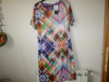 Magnifique robe imprimée d'occasion  Ormesson-sur-Marne