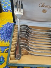 Christofle fourchettes huître d'occasion  Lestrem