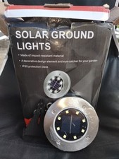 Solar ground lights for sale  MANCHESTER