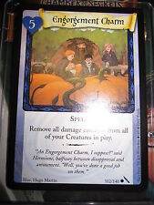 HARRY POTTER TCG GAME CARD CHAMBER OF SECRETS ENGORGEMENT CHARM 102/140 COM MINT comprar usado  Enviando para Brazil