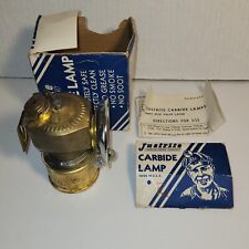 Justrite carbide lamp for sale  Manchester