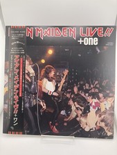 Iron Maiden Live!! + One EMI EMS-41001 Japan  VINYL LP OBI - NM comprar usado  Enviando para Brazil