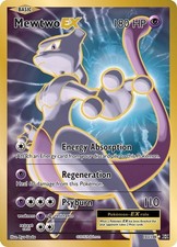 Cartão ultra raro Mewtwo EX - 103/108 - Pokemon Evolutions XY arte completa LP comprar usado  Enviando para Brazil