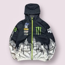 Jaqueta de corrida vintage masculina DC Ken Block Monster zíper completo tamanho M RARA comprar usado  Enviando para Brazil