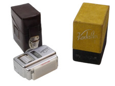 Kodak Kodalux L medidor de montagem de sapato célula de selênio com tampa difusora, estojo, caixa comprar usado  Enviando para Brazil