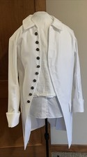 White polyester unlined for sale  Franklin