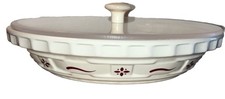 longaberger traditional red pottery for sale  Lakeland