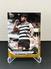Carlos Alcaraz Parallel /50 Gold Topps Nos Roland Garros 2025 comprar usado  Enviando para Brazil
