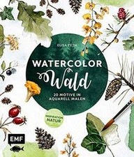 Watercolor wald motive gebraucht kaufen  Berlin