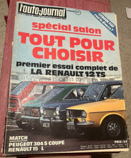 Auto journal 1972 d'occasion Auto journal 1972 d'occasion  Quingey
