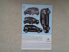 Citroen picasso advertisement for sale  OLDHAM
