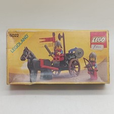Usado, Vintage LEGO 6022 Castelo Leão Cavaleiros Carrinho de Cavalo Novo e Selado de 1984 Raro comprar usado  Enviando para Brazil