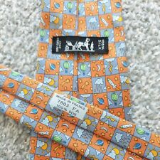 Hermes silk tie for sale  LEYLAND