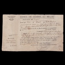 1796 vivres armée d'occasion  France