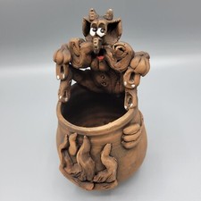 Vintage handcrafted clay d'occasion  Expédié en Belgium