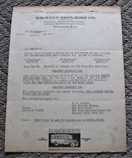 1933 hackney bros. for sale  Anderson