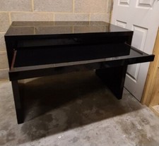 Black computer desk for sale  LONDON