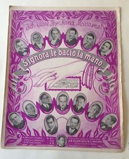 Vecchio spartito signora usato  Tivoli