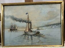 Gouache napolitaine signée d'occasion  Vannes