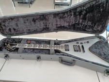 Guitarra elétrica Gibson Dave Mustaine Flying V EXP Artist Series prata metálica comprar usado  Enviando para Brazil